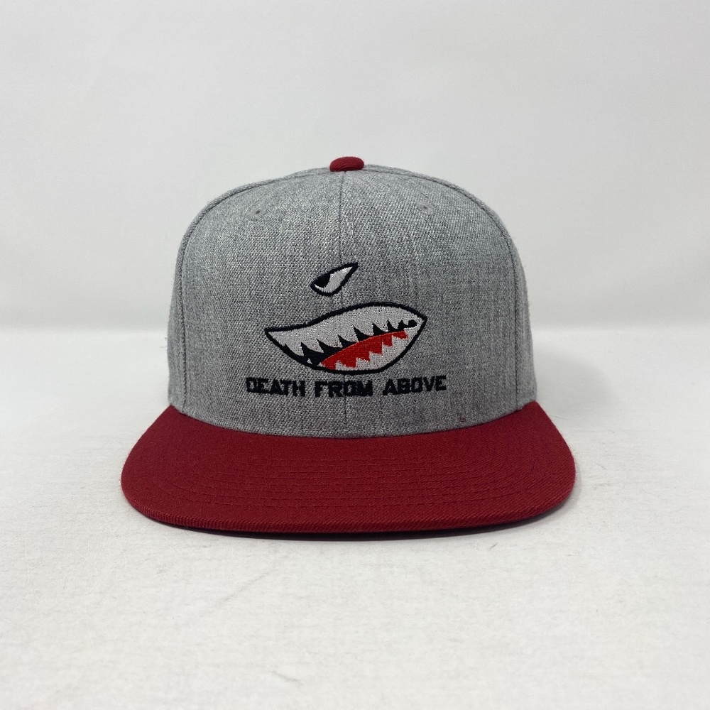 Death From Above Shark Teeth Plane World War II Slouch Dad Hat Cap Strap…